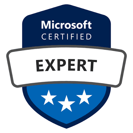 Microsoft Certified: Expert